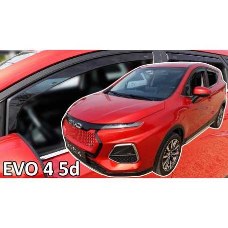 EVO 4 5d 2020 → (+OT) Langų vėjo deflektoriai keturioms durims