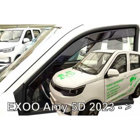 EXOO AMY 5d 2023 → Langų vėjo deflektoriai priekinėms durims