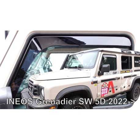 INEOS GRENADIER SW 5d 2022 → Langų vėjo deflektoriai priekinėms durims