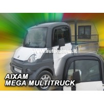 AIXAM MEGA MultiTruck Klijuojami langų vėjo deflektoriai priekinėms durims