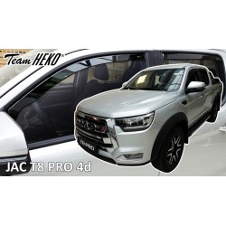 JAC T8 PRO 4d 2023 → (+OT) langų vėjo deflektoriai keturioms durims