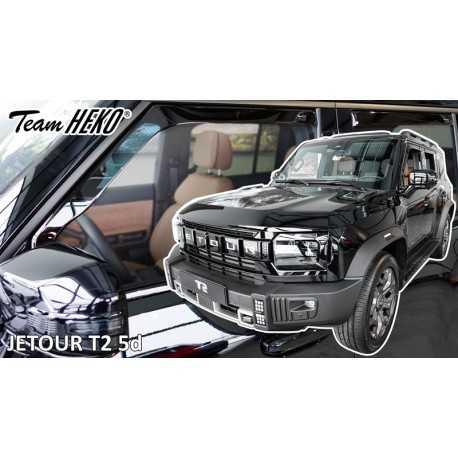 JETOUR T2 5d 2023 → (+OT) Langų vėjo deflektoriai keturioms durims