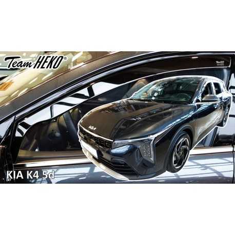 KIA K4 5d 2024 → Langų vėjo deflektoriai priekinėms durims