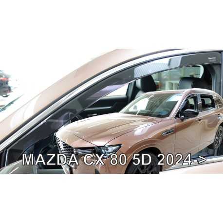MAZDA CX 80 5d 2024 → Langų vėjo deflektoriai priekinėms durims