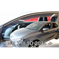 MG 3 III 5d 2024 → Langų vėjo deflektoriai priekinėms durims