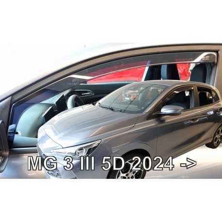 MG 3 III 5d 2024 → Langų vėjo deflektoriai priekinėms durims