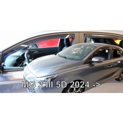 MG 3 III 5d 2024 → (+OT) Langų vėjo deflektoriai keturioms durims