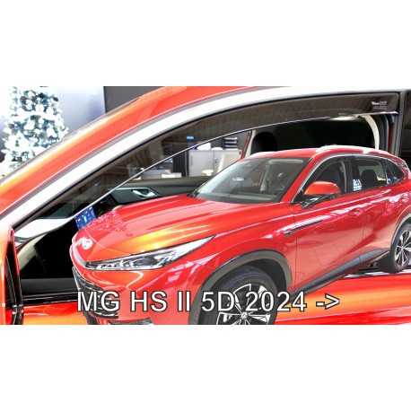 MG HS 5d II 2024 → Langų vėjo deflektoriai priekinėms durims