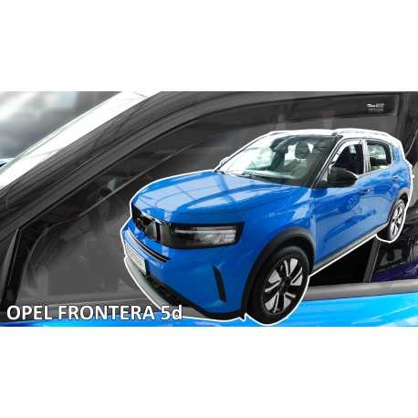 OPEL FRONTERA/ OPEL FRONTERA ELECTRIC 5d 2024 → Langų vėjo deflektoriai priekinėms durims