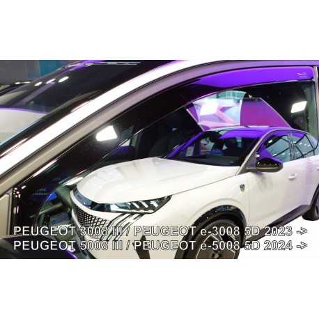 PEUGEOT 3008 III 5d 2023 → Langų vėjo deflektoriai priekinėms durims