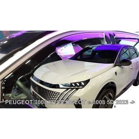 PEUGEOT e-5008 III 5d 2024 → (+OT) Langų vėjo deflektoriai keturioms durims