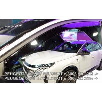 PEUGEOT e-3008 III 5d 2023 → Langų vėjo deflektoriai priekinėms durims