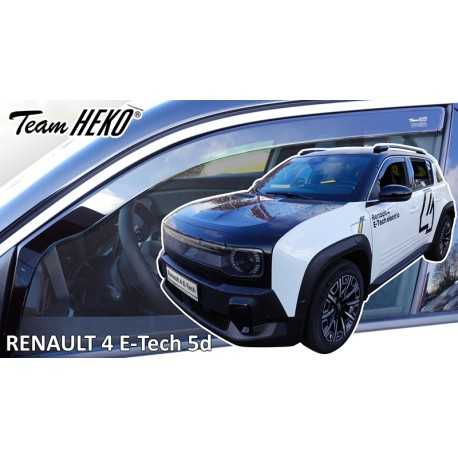 RENAULT 4 E-TECH ELECTRIC 5d 2025 → Langų vėjo deflektoriai priekinėms durims