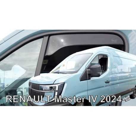 RENAULT MASTER IV 2024 → Trumpi Langų vėjo deflektoriai priekinėms durims