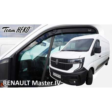RENAULT MASTER IV / MASTER E-TECH ELECTRIC 2024 → Trumpi Langų vėjo deflektoriai priekinėms durims
