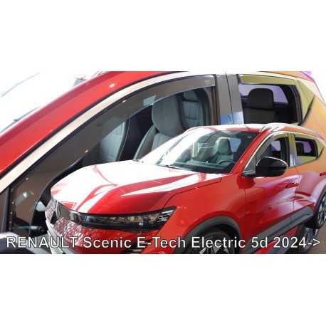 RENAULT SCENIC E-Tech Electric 5d 2024 → (+OT) Langų vėjo deflektoriai keturioms durims