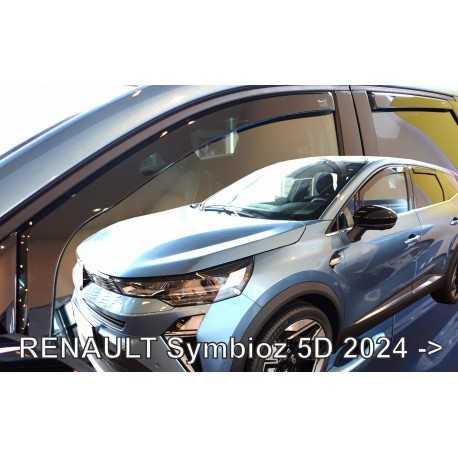 RENAULT SYMBIOZ 5d 2024 → (+OT) Langų vėjo deflektoriai keturioms durims