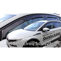 SKODA ELROQ 5d 2025 → (+OT) Langų vėjo deflektoriai keturioms durims