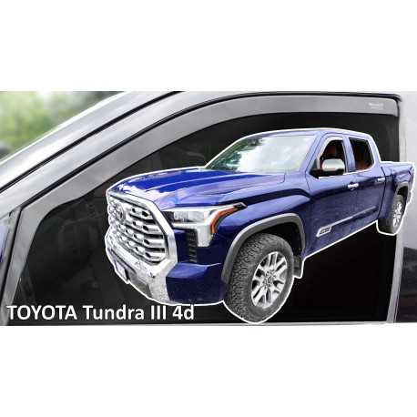 TOYOTA TUNDRA III 4d 2021 → CrewMax Langų vėjo deflektoriai keturioms durims