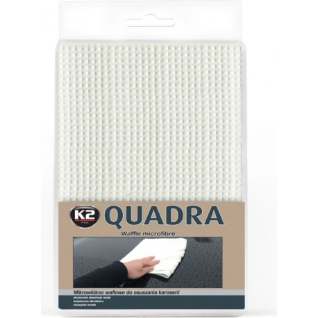 K2 WAFFLE QUADRA Mikropluošto Rankšluostis 60x90 cm