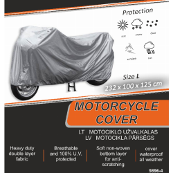 MOTOCIKLO UŽDANGALAS L 232 x 100 x 125 cm