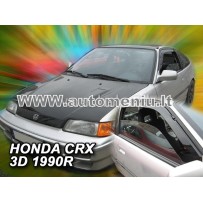 HONDA CRX 3 durų 1988 → 1991 Vėjo deflektoriai priekinėms durims