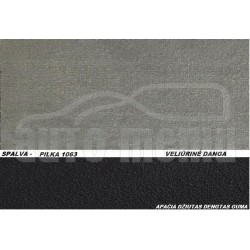 HONDA CRX 2 vietų 1992 → 1997 Medžiaginiai veliūrinės dangos kilimėliai