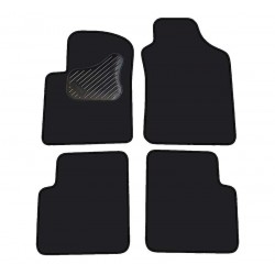 FIAT 500 2007 → Medžiaginiai veliūrinės dangos kilimėliai