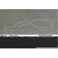 FIAT DUCATO 2 vietų 2002 → Medžiaginiai veliūrinės dangos kilimėliai