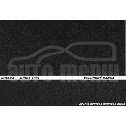 FIAT SCUDO 2007 → Medžiaginiai veliūrinės dangos kilimėliai