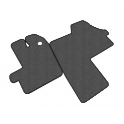 FIAT DUCATO priekiniai 2 vietų 2014 → Medžiaginiai veliūrinės dangos kilimėliai