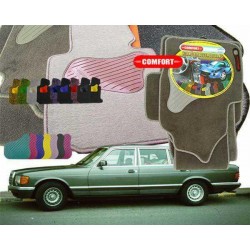 MERCEDES-BENZ S W126 Long 1980 → 1991 Medžiaginiai standartinės dangos kilimėliai 