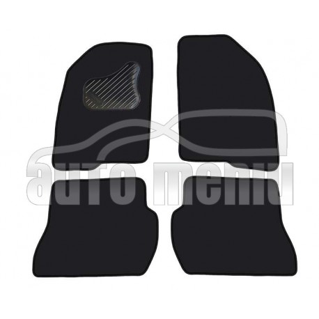 MAZDA 2 2003 → Medžiaginiai veliūrinės dangos kilimėliai
