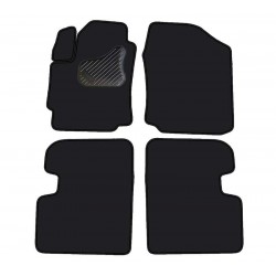 SUBARU JUSTY 2007 → Medžiaginiai veliūrinės dangos kilimėliai