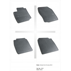 Honda CIVIC 3/5d hatchback 2012 → Guminiai kilimėliai