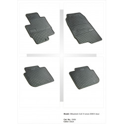 Mitsubishi Colt VI 5 durų 2008 → Guminiai kilimėliai