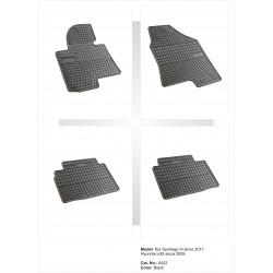 Kia Sportage III 2010 → 2015 Guminiai kilimėliai
