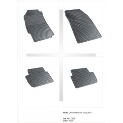 Chevrolet Spark M300 2009 → 2015 Guminiai kilimėliai