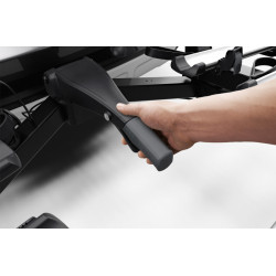 THULE VELOSPACE XT BLACK dviračių laikiklis ant kablio vežti 3 dviračius