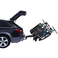 THULE VeloCompact 927 dviračių laikiklis ant kablio 4 dviračiams