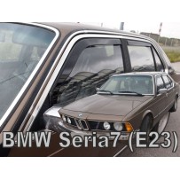 BMW 7 E23 4D 1976 → 1986 (+OT) langų vėjo deflektoriai keturioms durims