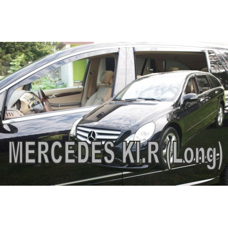 MERCEDES R W251 5dūrų 2005 → 2013 LONG (+OT) langų vėjo deflektoriai keturioms durims