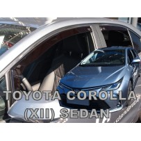 TOYOTA COROLLA XII 5D SEDANAS 2018 → (+OT) langų vėjo deflektoriai keturioms durims