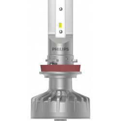 PHILIPS 11366ULWX2 LED H8 / H11 / H16 Ultion + 160% Šviesos diodų lemputės