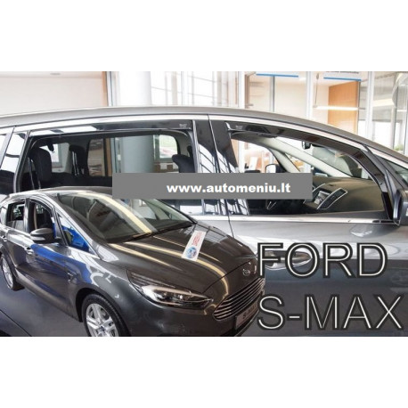 FORD S-MAX II 5D 2014 → (+OT) langų vėjo deflektoriai keturioms durims