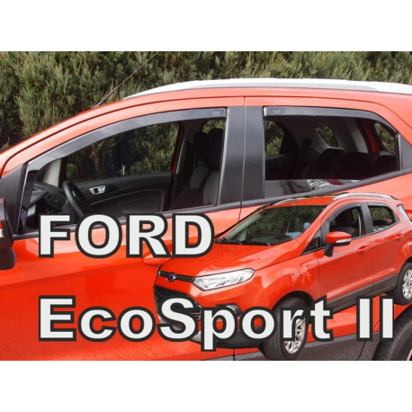 FORD ECOSPORT II 5D 2013 → 2022 (+OT) langų vėjo deflektoriai keturioms durims