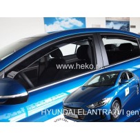 HYUNDAI ELANTRA VI 2016 → 2020 (+OT) langų vėjo deflektoriai keturioms durims