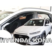 HYUNDAI KONA 2017 → (+OT) langų vėjo deflektoriai keturioms durims