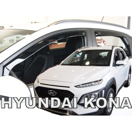 HYUNDAI KONA 2017 → (+OT) langų vėjo deflektoriai keturioms durims