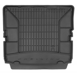 OPEL ZAFIRA B 7OS 2005 → 2014 Guminis bagažinės kilimėlis aukštais borteliais ProLine 3D